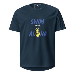 Swim with Aloha Athletic Shirt - Image 3